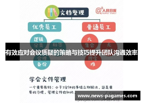 有效应对会议质疑的策略与技巧提升团队沟通效率
